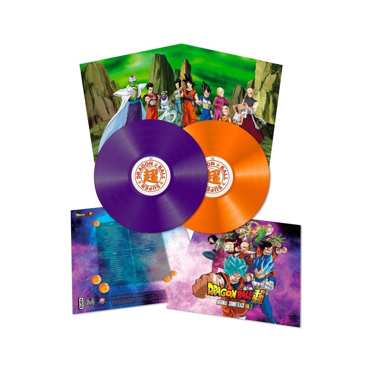 DRAGON BALL SUPER  - 2 Vinyle Original Soundtrack Vol.2