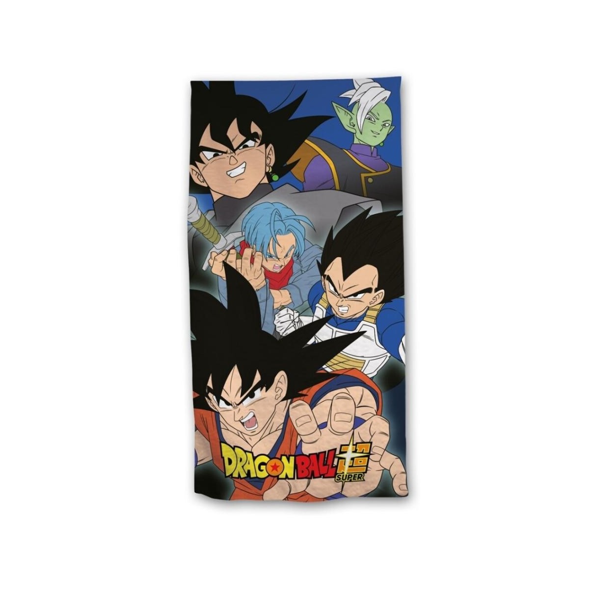 DRAGON BALL SUPER - Goku Vegeta Trunks - Serviette de Plage 70x140cm