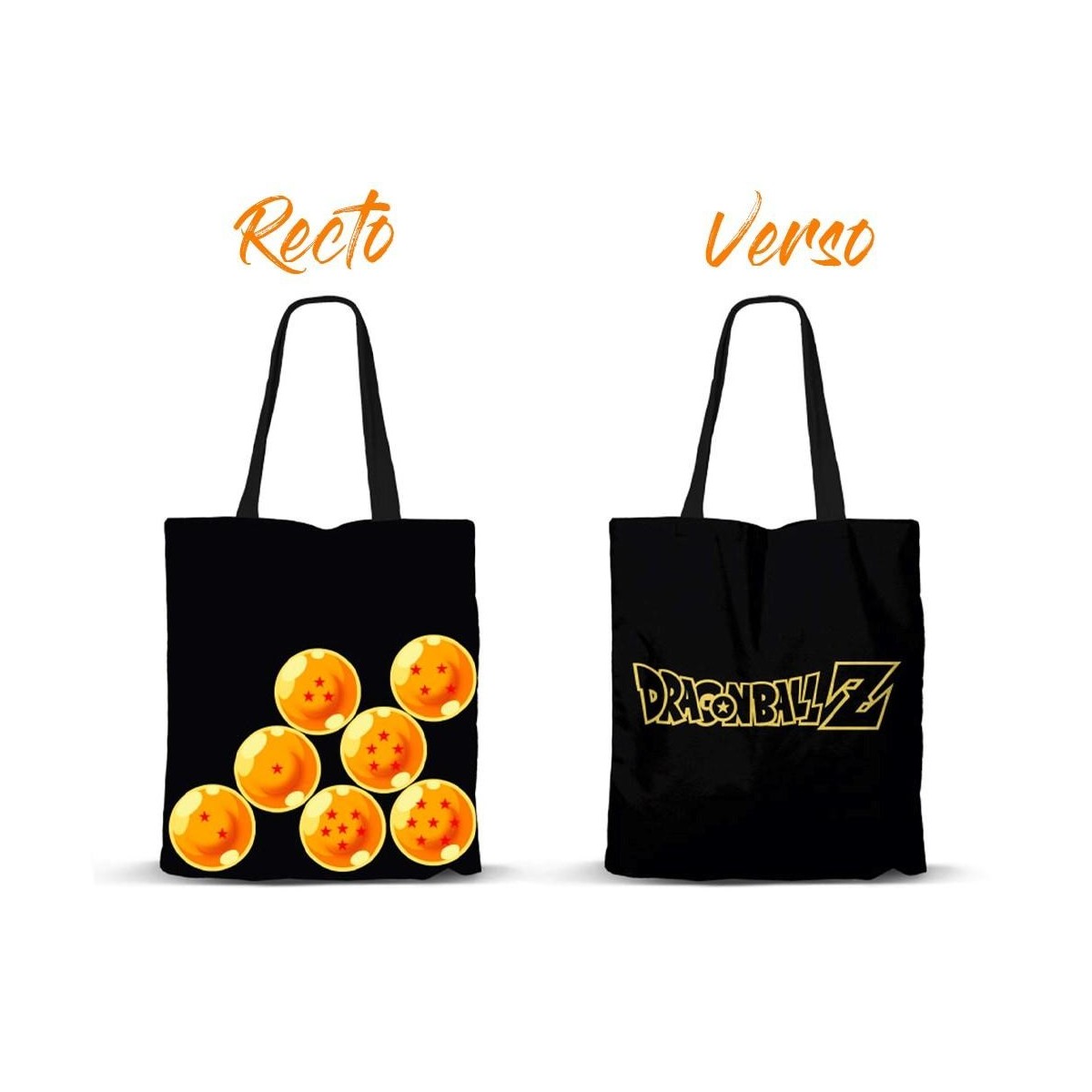 DRAGON BALL Z - 7 Boules de Cristal - Tote Bag Premium '40x33x1cm'