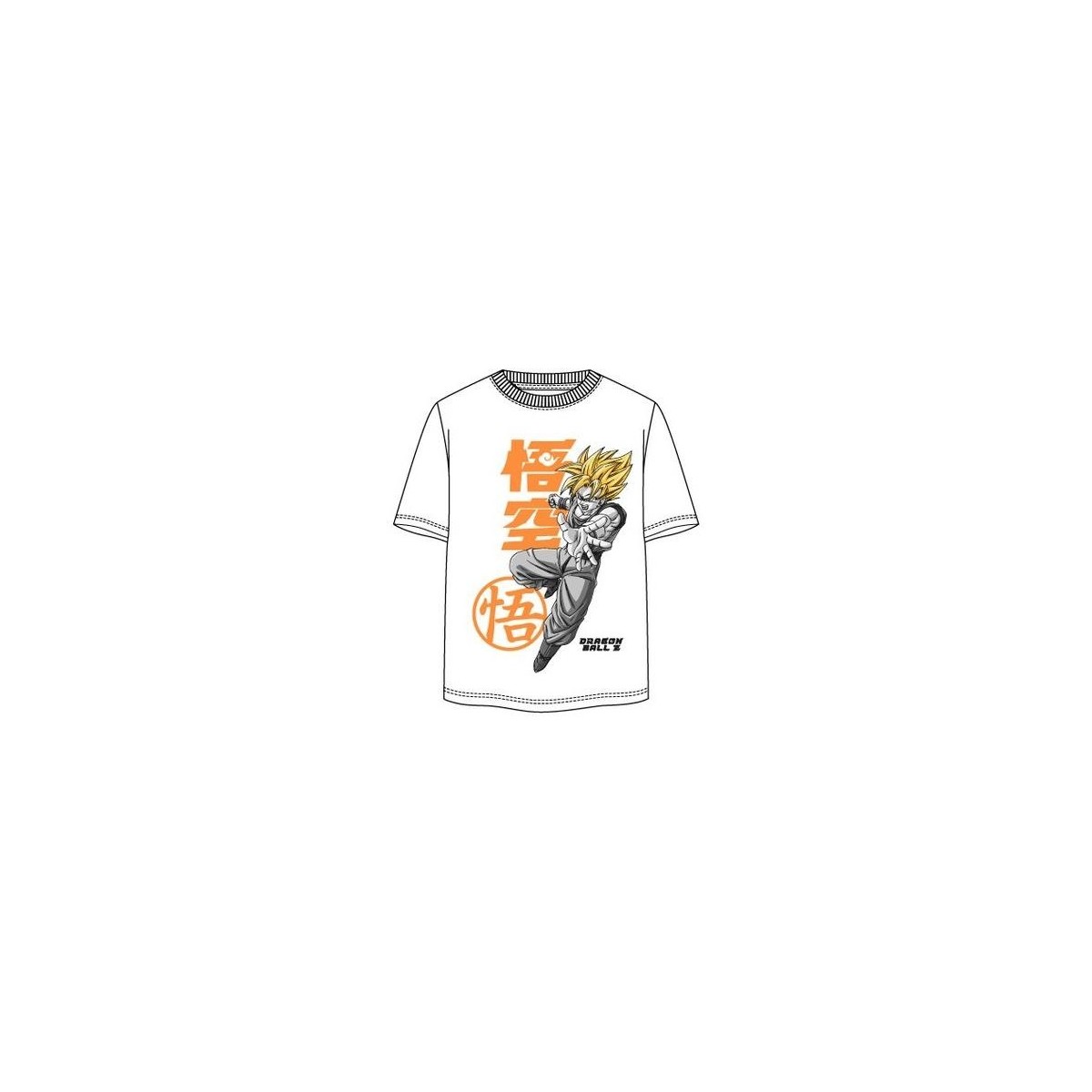 DRAGON BALL - T-Shirt Goku White (XL)