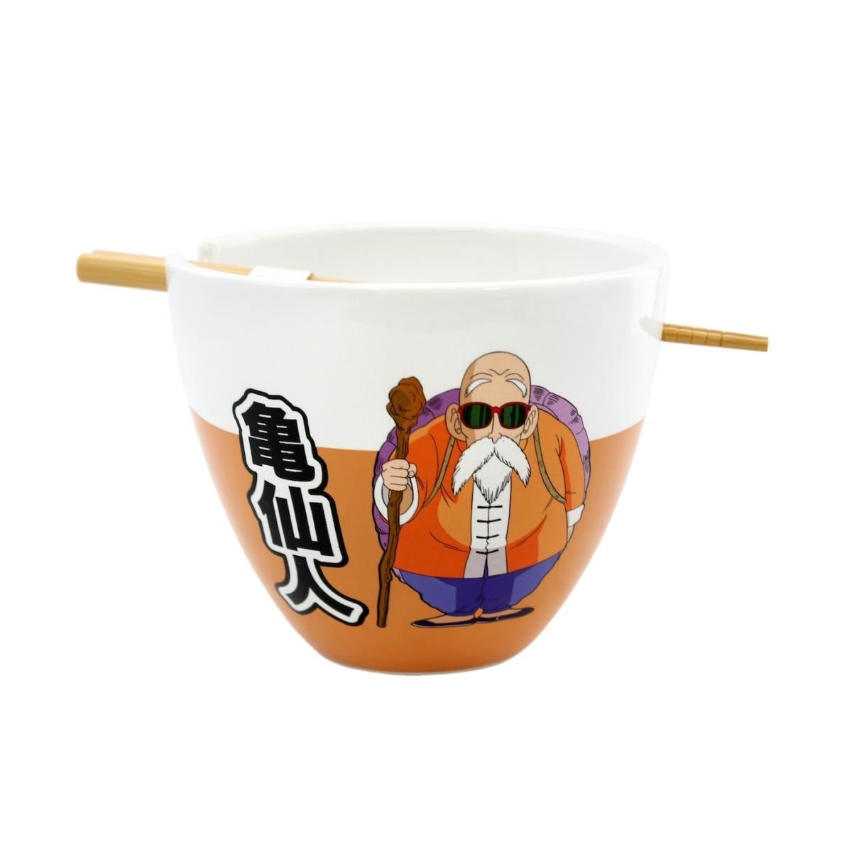 DRAGON BALL Z - Bol à Ramen avec Baguette 470ml - Roshi