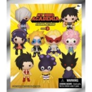 MY HERO ACADEMIA - Series 5 - 3D Foam Bag Clip (Display 24 Pcs)