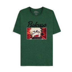 MY HERO ACADEMIA - Green Bakugo - T-shirt Homme (L)