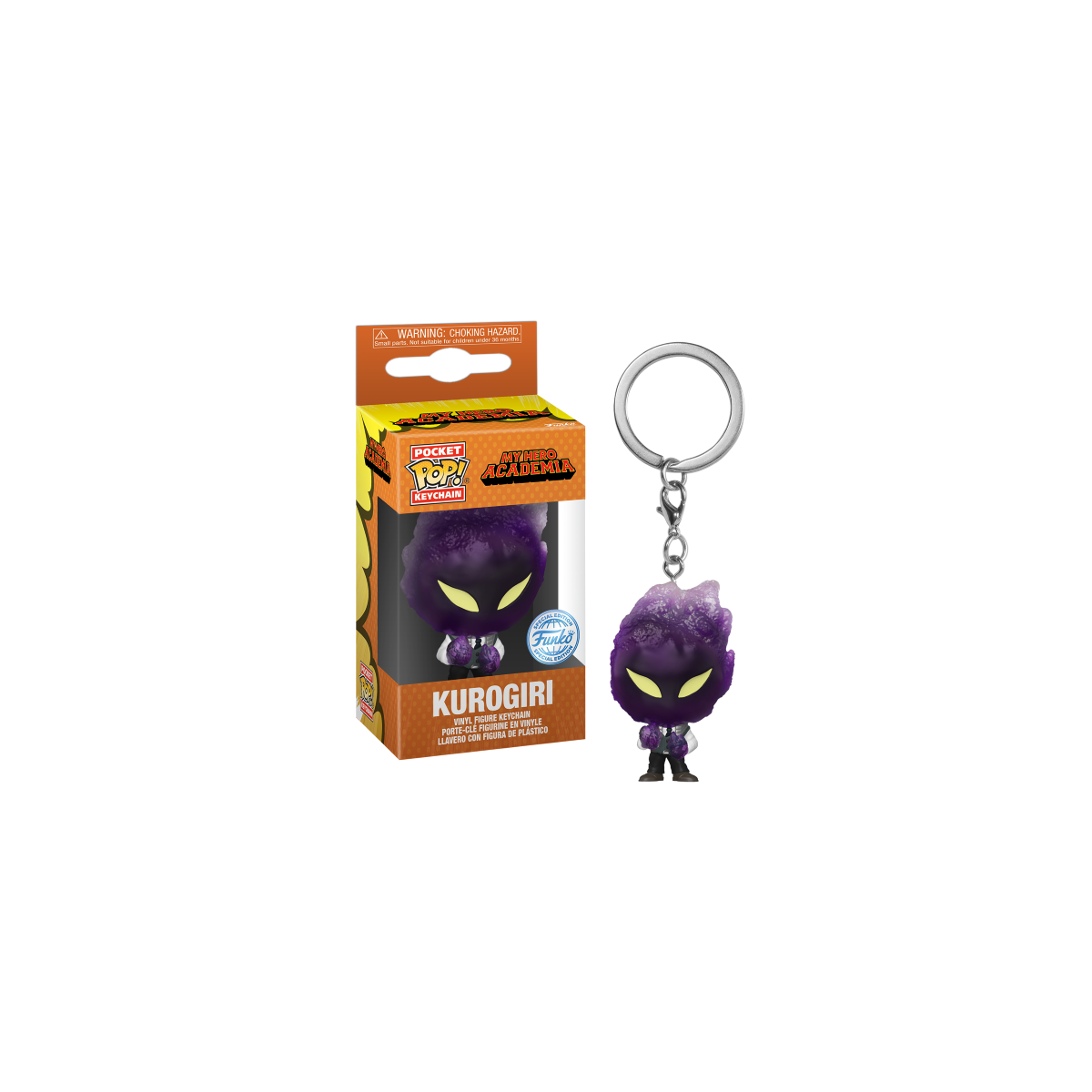MY HERO ACADEMIA - Pocket Pop Keychains - Kurogiri (Hideout)