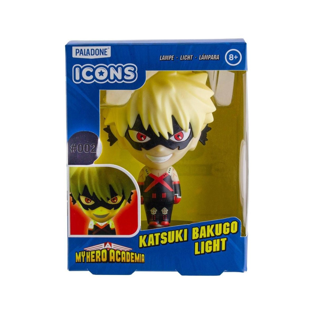 MY HERO ACADEMIA - Katsuki Bakugo - Veilleuse Icon 3D