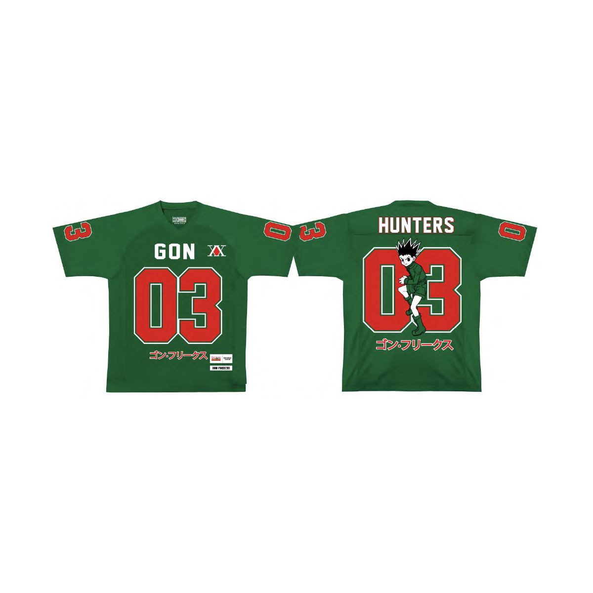 HUNTER X HUNTER - Gon - T-Shirt Sports US Replica unisex (L)