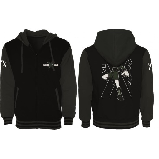 HUNTER X HUNTER - Gon Freecss - Jacket Varsity Homme (XL)