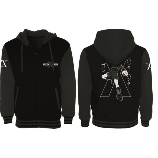 HUNTER X HUNTER - Gon Freecss - Jacket Varsity Homme (M)