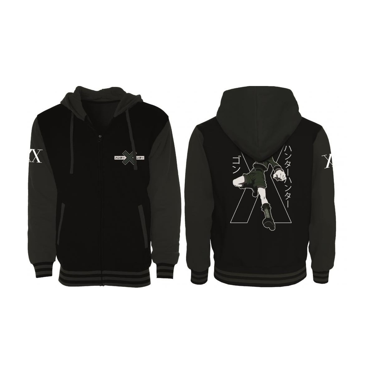 HUNTER X HUNTER - Gon Freecss - Jacket Varsity Homme (S)